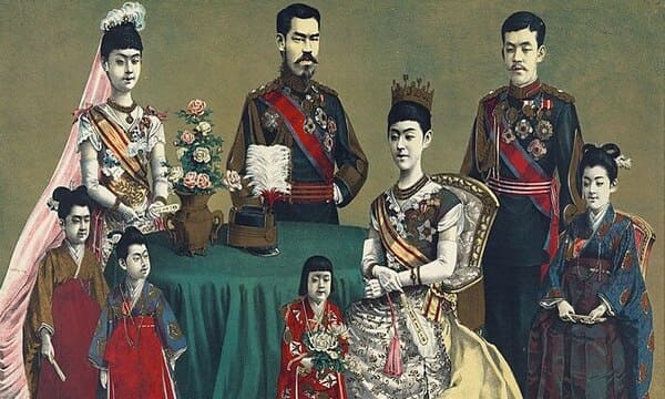 Historia da familia imperial japonesa